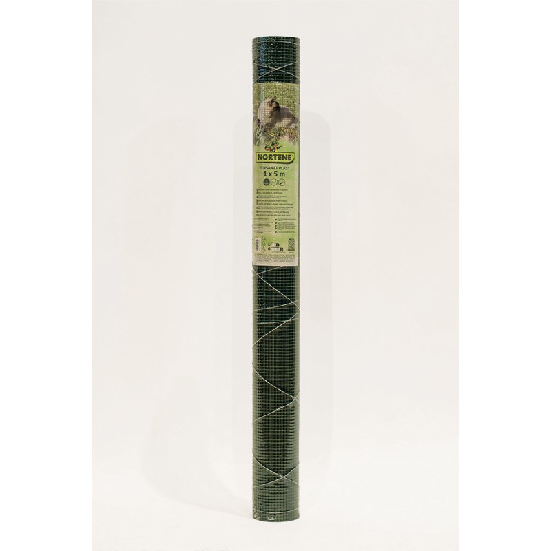 Grillage métallique électrosoudé plastifié 1 m x 5 m FENSANET PLAST 12,7 Nortene - Boutique en ligne Nortene