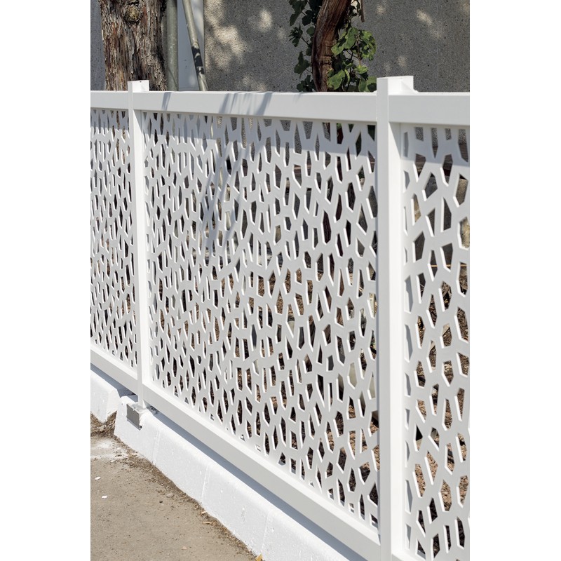 Poteau en aluminium 2,15 x 0,06 m ALUPOST blanc Nortene - Boutique en ligne Nortene