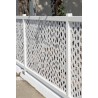 Poteau en aluminium 2,15 x 0,06 m ALUPOST blanc Nortene - Boutique en ligne Nortene