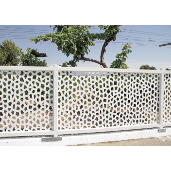 Panneau décoratif Mosaïc 1 x 2 m Blanc Nortene - Boutique en ligne Nortene