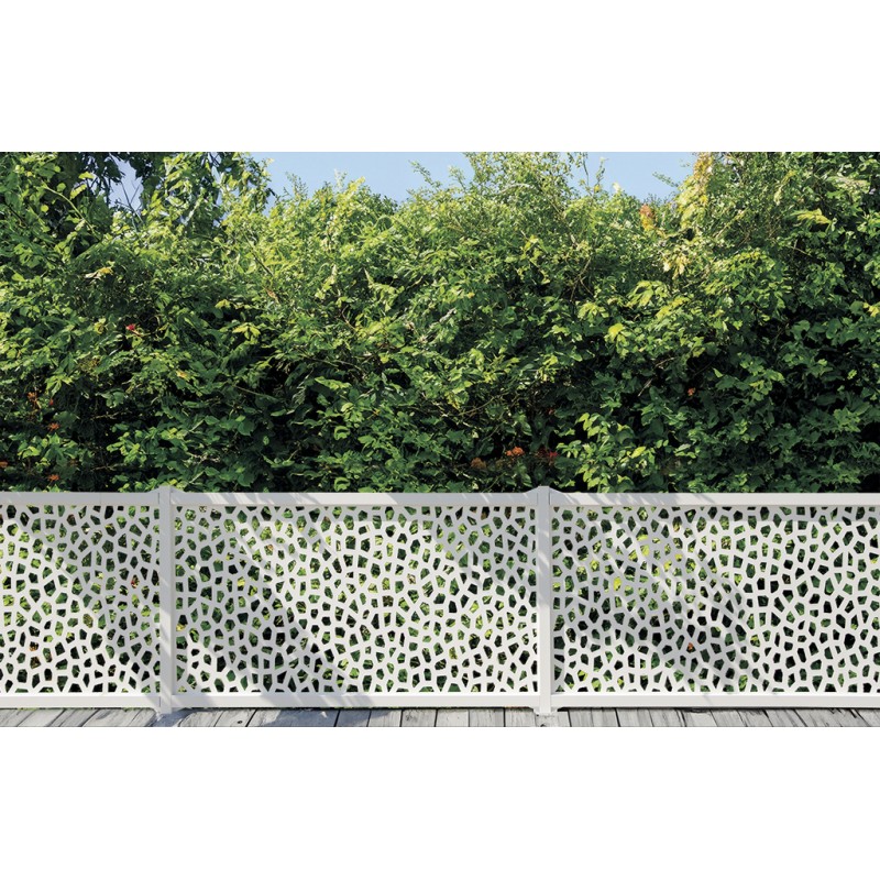 Panneau décoratif Mosaïc 1 x 2 m Blanc Nortene - Boutique en ligne Nortene