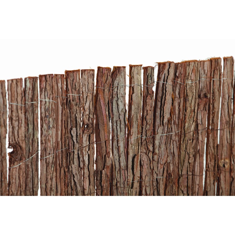 Clôture canisse d’écorce de pin naturel CORSAFENCE 1,5x3 m Nortene