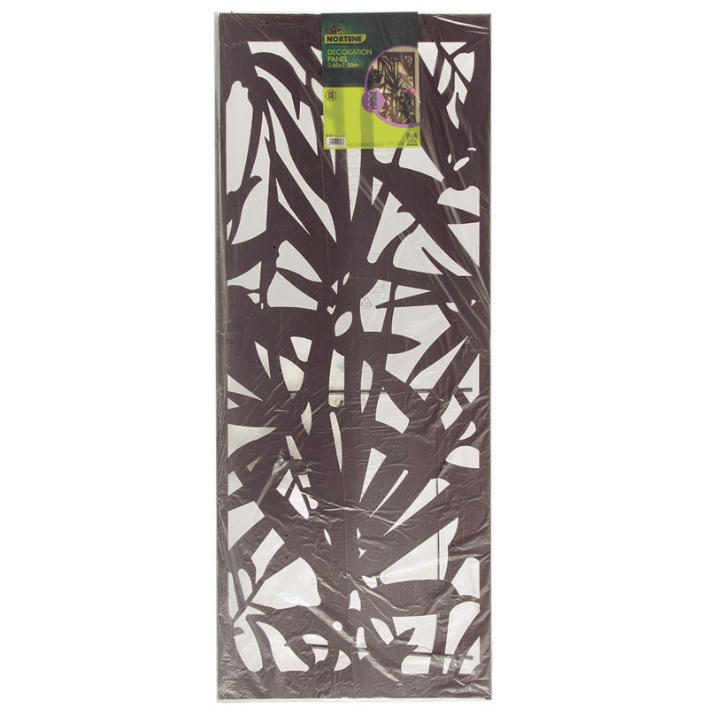 Panneau métallique avec motifs décoratifs DECO PANEL PLANTES Nortene