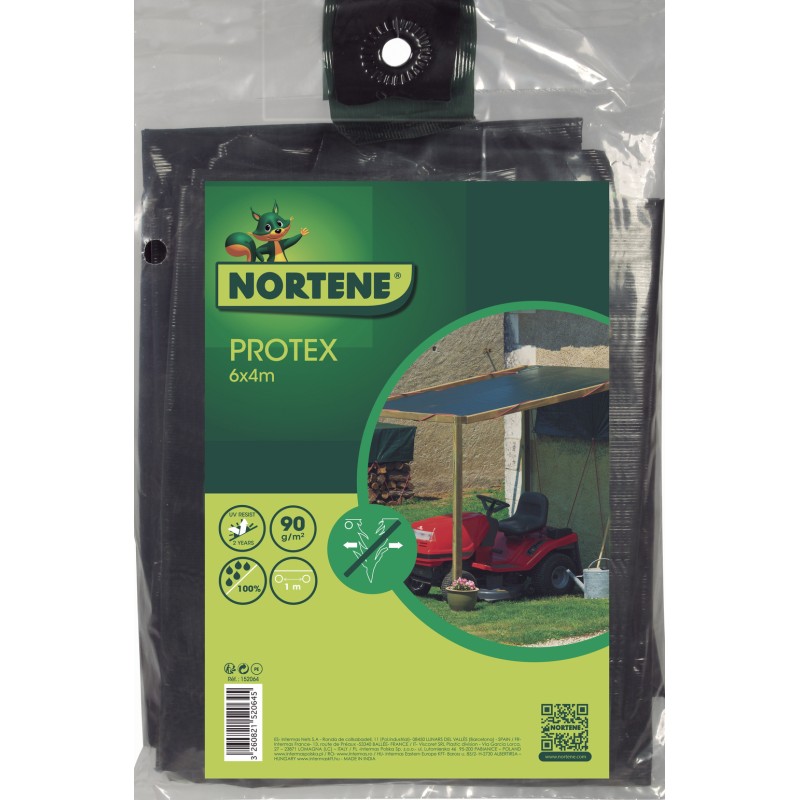 Bâche verte 4x6m Nortene  Protection optimale pour ton jardin