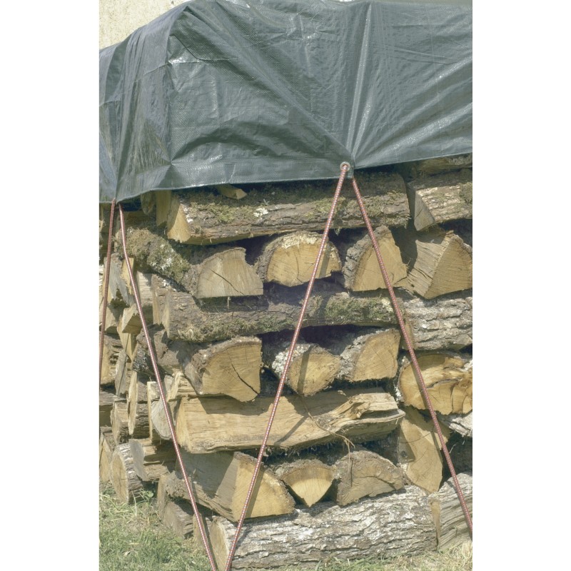 Protex Wood  La bâche idéale pour protéger votre bois de chauffage à Nortene