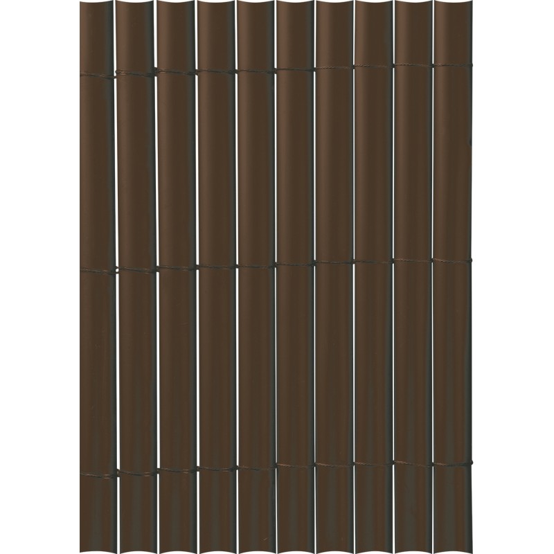 Canisse Synthétique Décoratif Chocolat  Occultation 85%  Sans Entretien dans la boutique en ligne Nortene