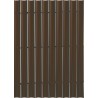 Canisse Synthétique Décoratif Chocolat  Occultation 85%  Sans Entretien dans la boutique en ligne Nortene