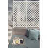 Panneau Décoratif Classic Blanc 1x2 m - Résistant et Durable