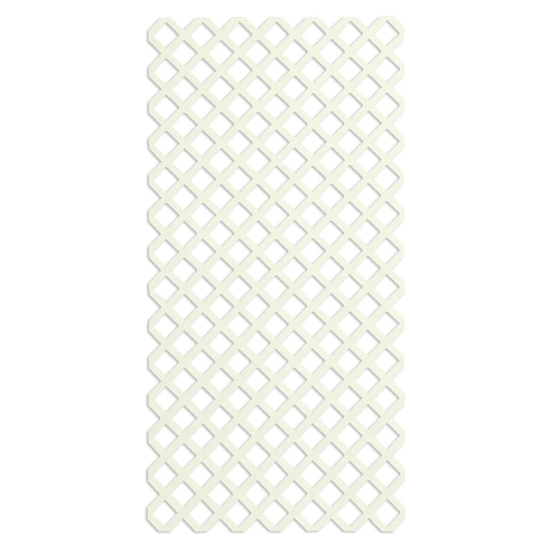 Panneau Décoratif Classic Blanc 1x2 m - Résistant et Durable