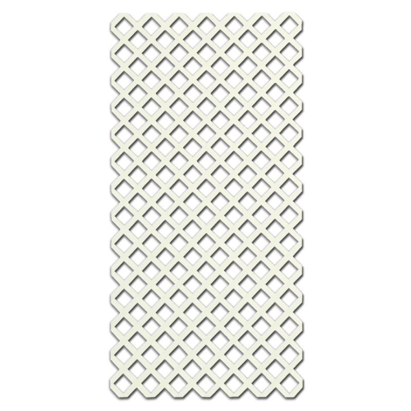Panneau Décoratif Classic Blanc 1x2 m - Résistant et Durable