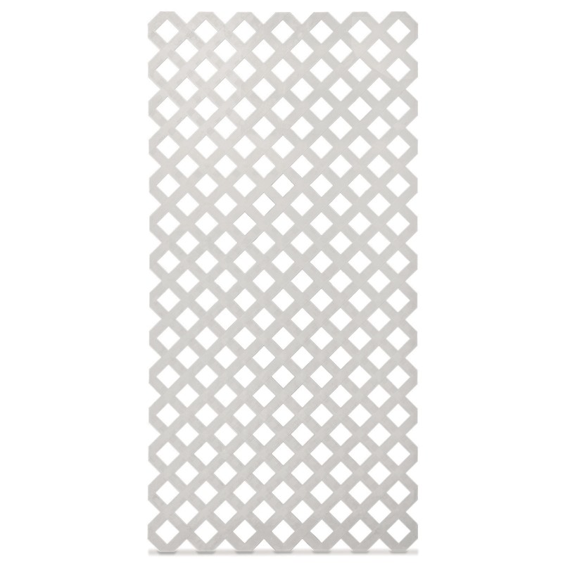 Panneau Décoratif Classic Blanc 1x2 m - Résistant et Durable