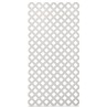 Panneau Décoratif Classic Blanc 1x2 m - Résistant et Durable