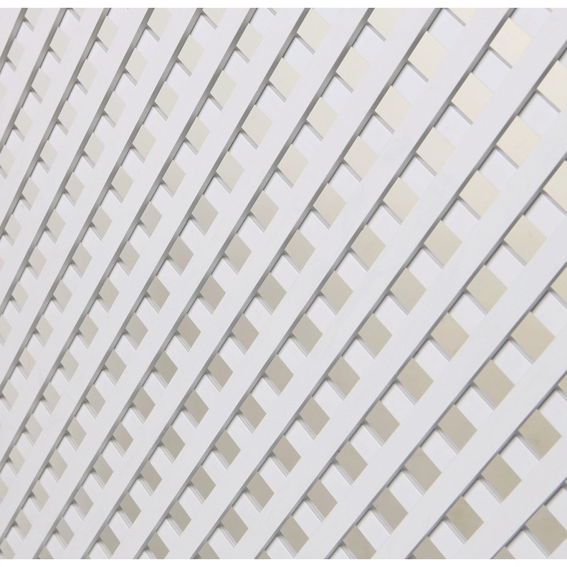 DECORY QUADRA  la clôture en PVC facile à installer et à entretenir Son design contemporain et ses finitions soignées sadapt