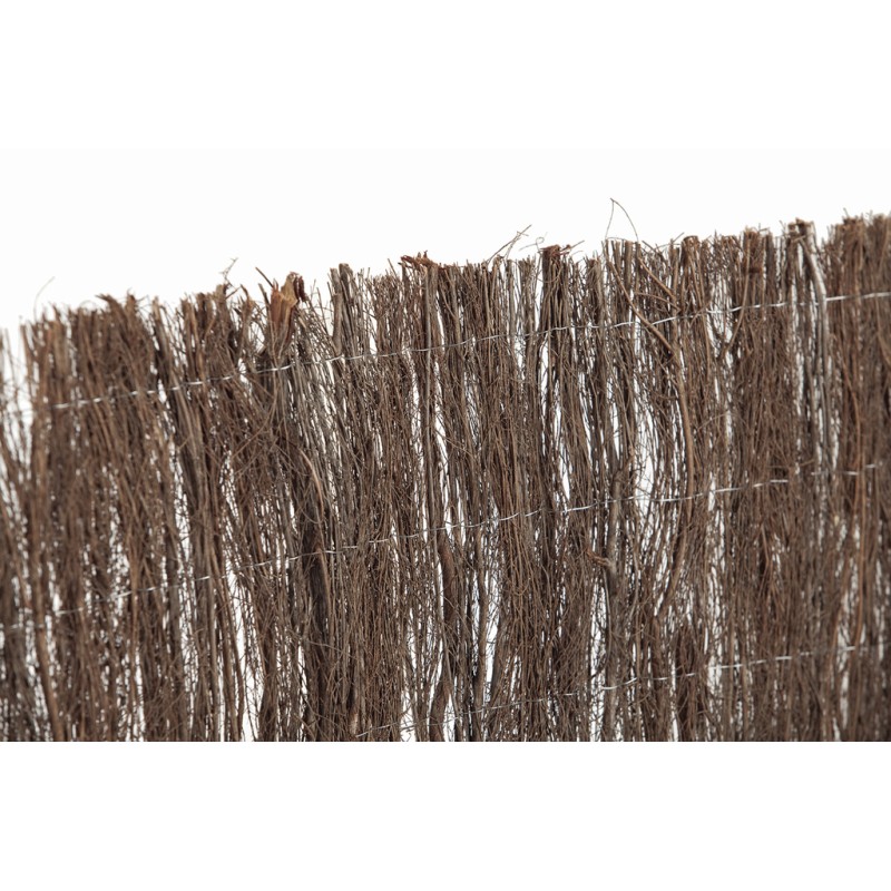 BRUC BASIC - Brise-vue en bruyère naturelle 1x5m - Protection et esthétique pour votre jardin ou terrasse