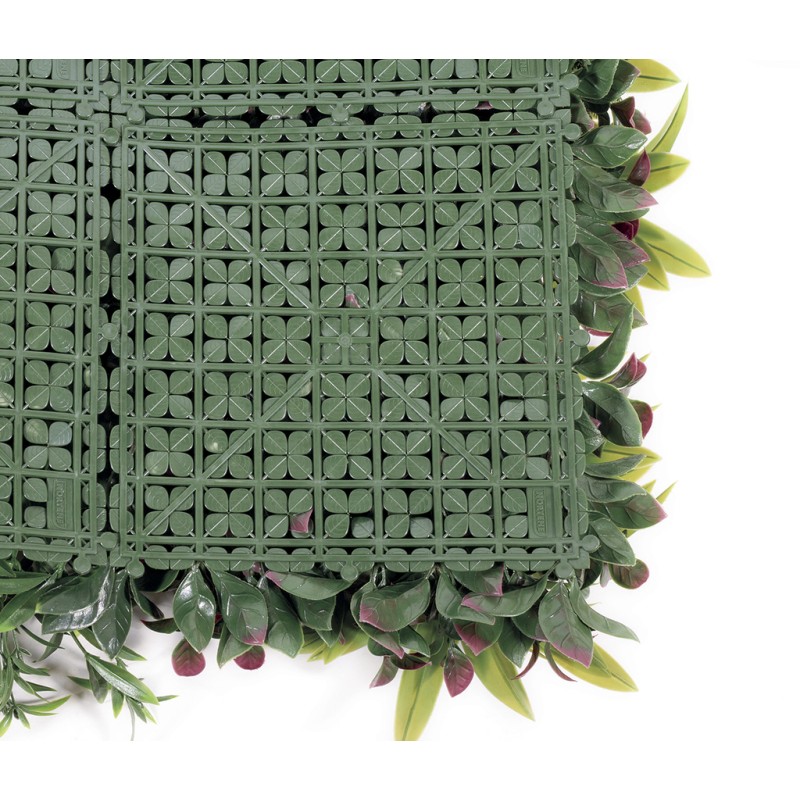 Jardin vertical synthétique SAUVAGE 100 x 100 cm dans le magasin Nortene