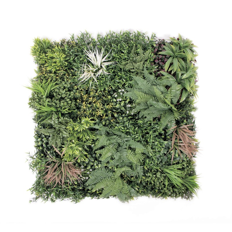 Jardin vertical synthétique SAUVAGE 100 x 100 cm dans le magasin Nortene