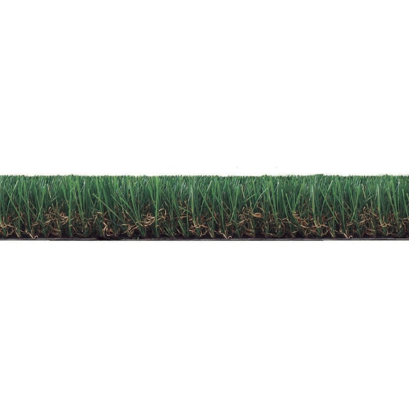 Gazon artificiel 40 mm GREEN ZURICH EVOLUTION 40 1 x 4 m Vert-Marron Nortene