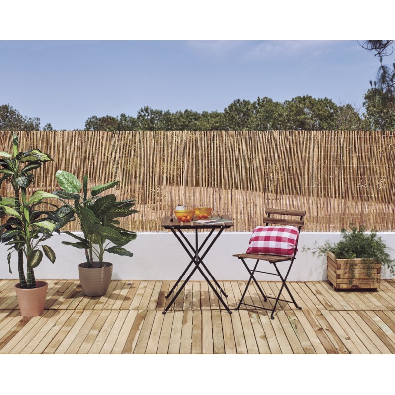 Canisse bambou entier BAMBOO EXCEL 1 x 5 m Naturelle Nortene