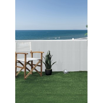 Canisse PVC Recycane Double Face 20 mm Blanc  Intimité et Durabilité