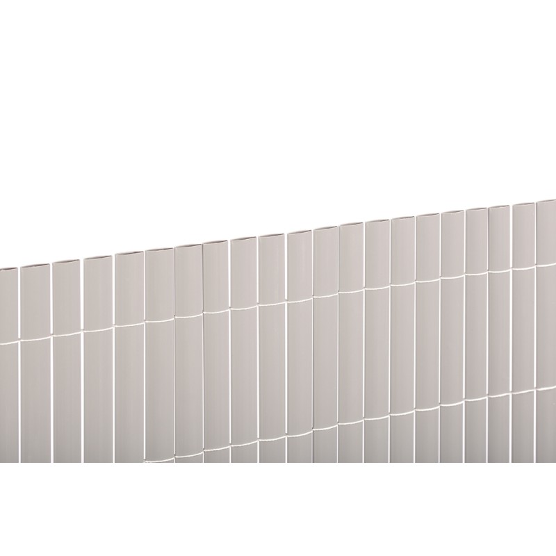 Canisse PVC Recycane Double Face 20 mm Blanc  Intimité et Durabilité