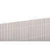 Canisse PVC Recycane Double Face 20 mm Blanc  Intimité et Durabilité