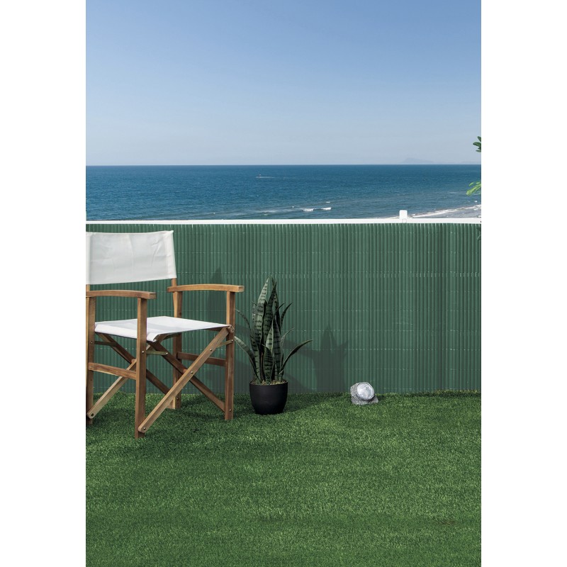 Canisse synthétique PVC double face RECYCANE 20 2 x 3 m Vert Nortene