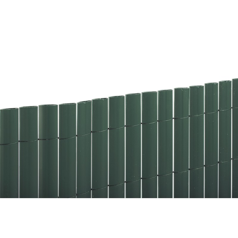 Canisse synthétique PVC double face RECYCANE 30 2 x 3 m Vert Nortene