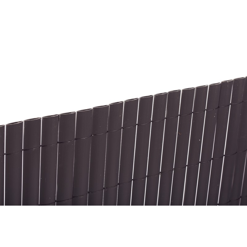 Canisse synthétique PVC double face RECYCANE 30 2 x 3 m Anthracite Nortene