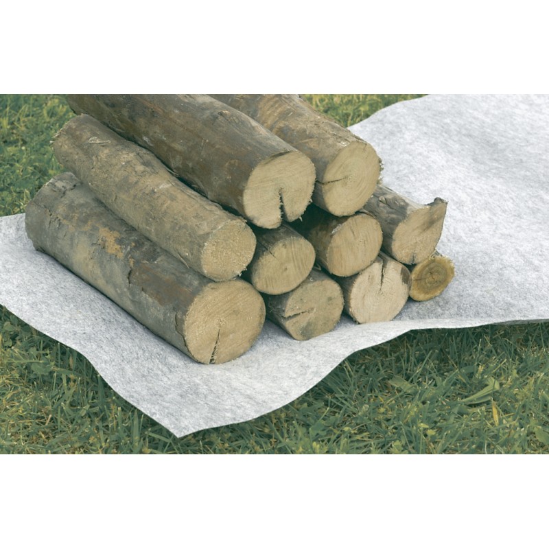 Nappe de paillage GEOTEX 100 gm² 1 x 25 m Gris Nortene