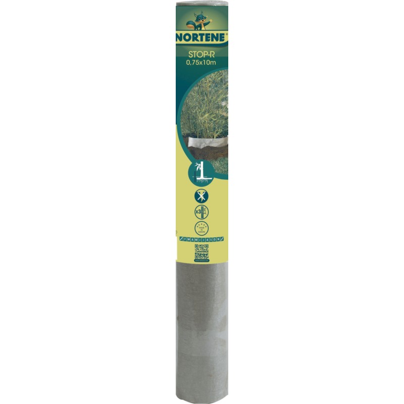 Confinement des racines STOP R 0,75 x 10 m Gris Nortene