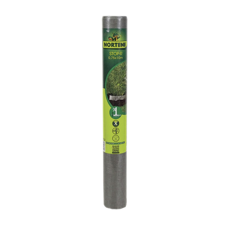 Confinement des racines STOP R 0,75 x 10 m Gris Nortene