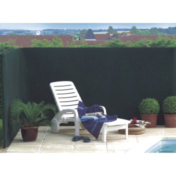Brise-vue synthétique TANDEM 1 x 25 m Vert Nortene