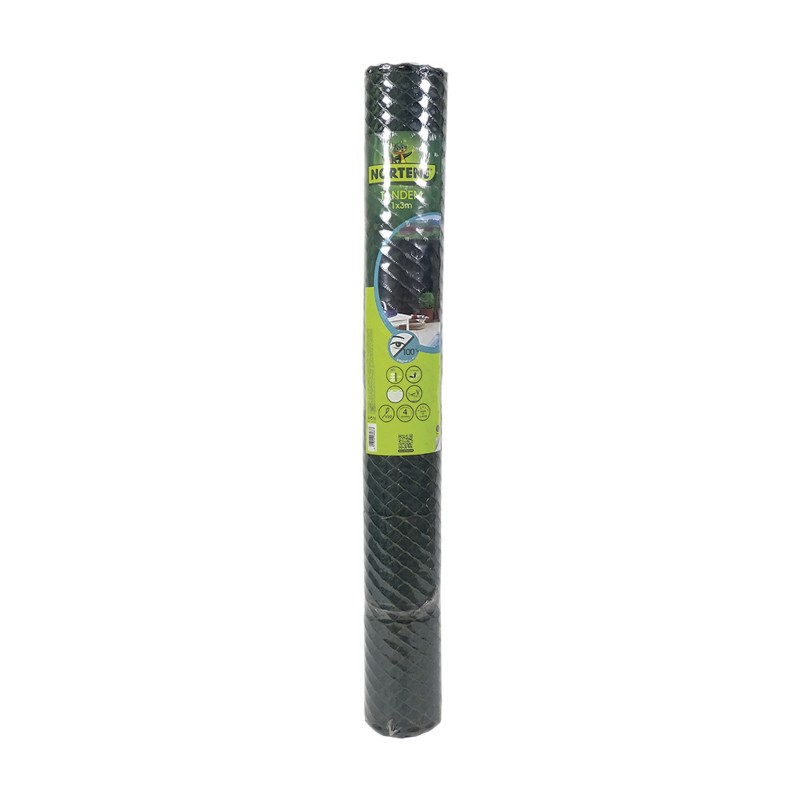 Brise-vue synthétique TANDEM 1 x 3 m Vert Nortene