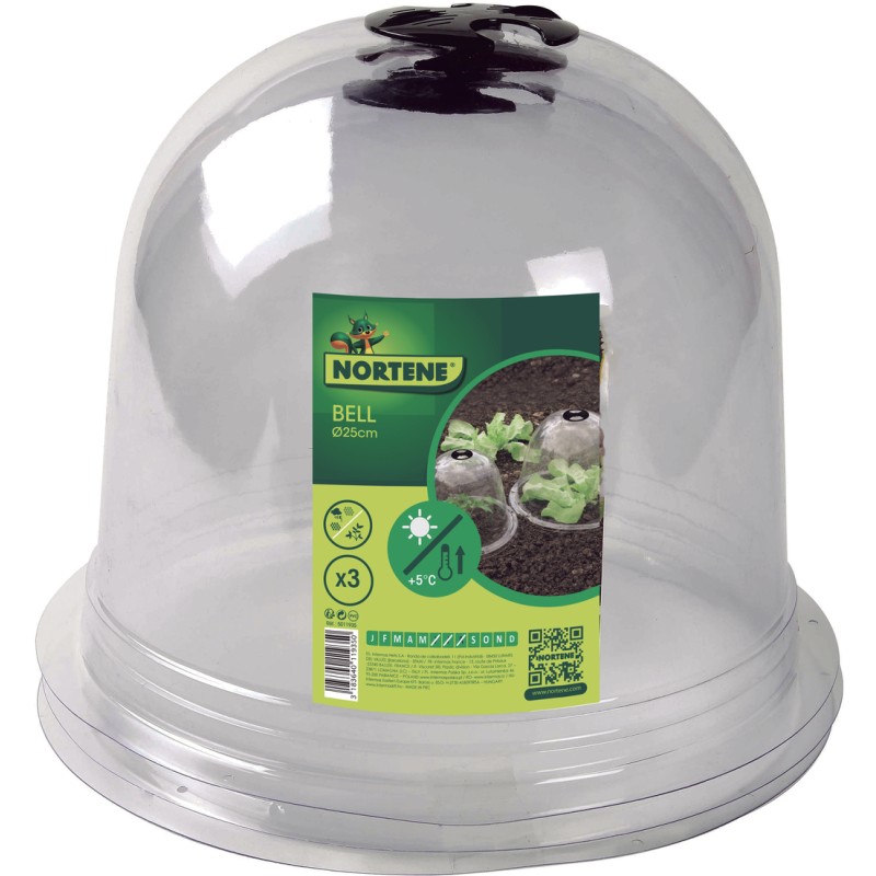 Cloche de forçage avec aération BELL 250 cm Nortene