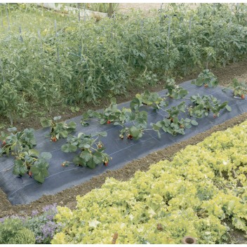 Paillage renforcé FRESASOL 100g 1,50 x 5 m Noir Nortene