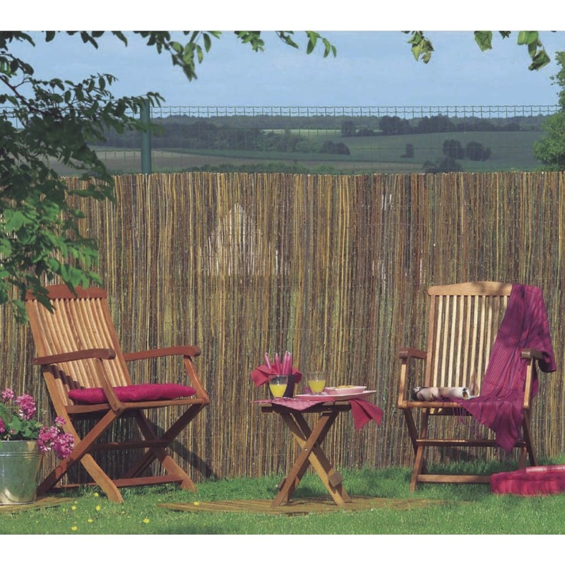 Canisse en osier naturel VIMET 2 x 3 m Natural Nortene