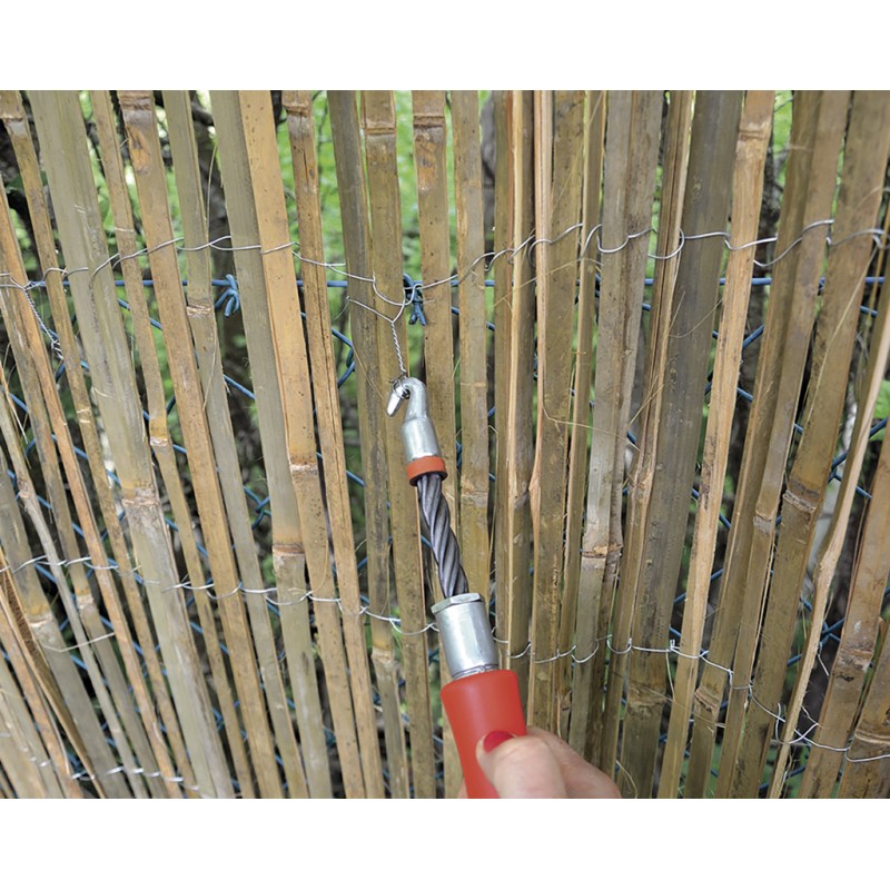 Fil de fer galvanisé TWISTER KIT 200 u Nortene