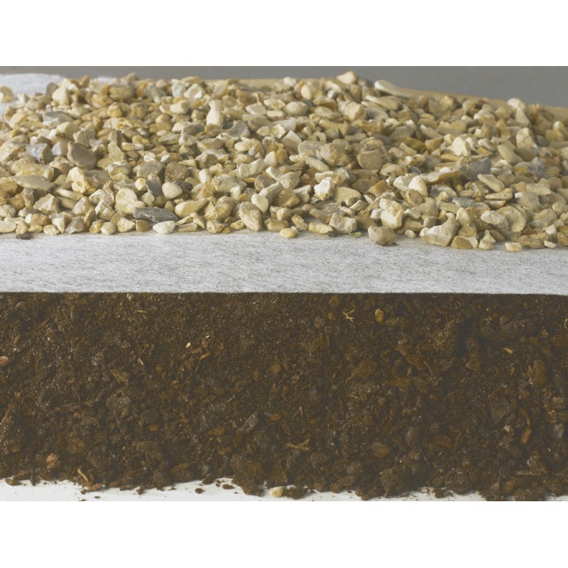 Feutre pour allées et terrasses GEOTEX 100 1 x 100 m Gris Nortene