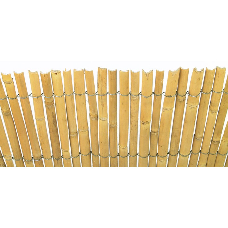 Clôture de roseau fendu NATURCANE 1,5 x 5 m Natural Nortene