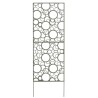 Panneaux en métal DECO PANEL BUBBLES 1,5 x 0,6 m Oxyde Nortene