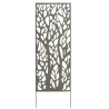 Panneaux en métal DECO PANEL TREE 1,5 x 0,6 m Oxyde Nortene