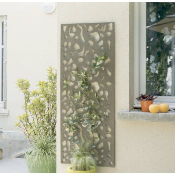 Panneaux en métal DECO PANEL LEAF 1,5 x 0,6 m Oxyde Nortene