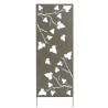 Panneaux en métal DECO PANEL IVY 1,5 x 0,6 m Oxyde Nortene