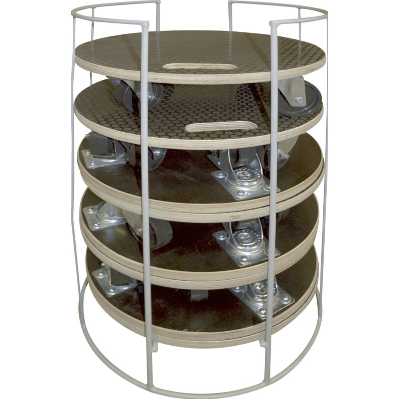 Support à roulettes FLORA ROLL STRONG Ø40cm Marron Nortene