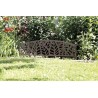 Bordure décorative ATHEA BORDER 0,40 x 1 m Marron Nortene