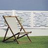 Panneau décoratif blanc NAUTIC 1 x 1 m Nortene - Boutique en ligne Nortene