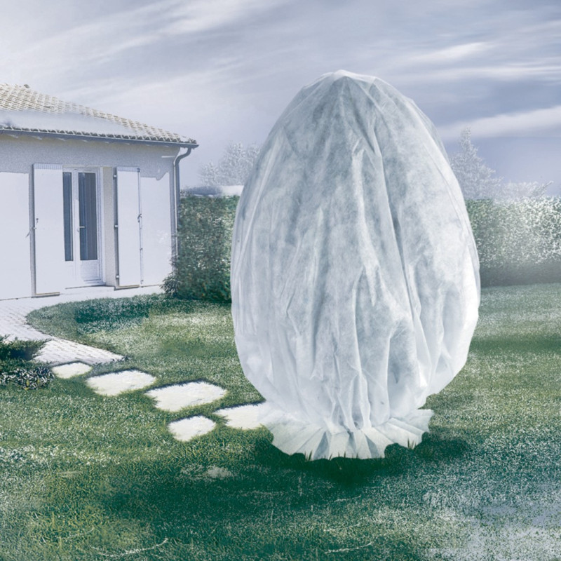 Voile d'hivernage HIVERTEX 2 x 10 m Blanc Nortene