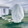 Voile d'hivernage HIVERTEX 2 x 10 m Blanc Nortene