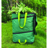 Sac pop up carré avec couvercle POP UP SQUARE 125L Vert Nortene
