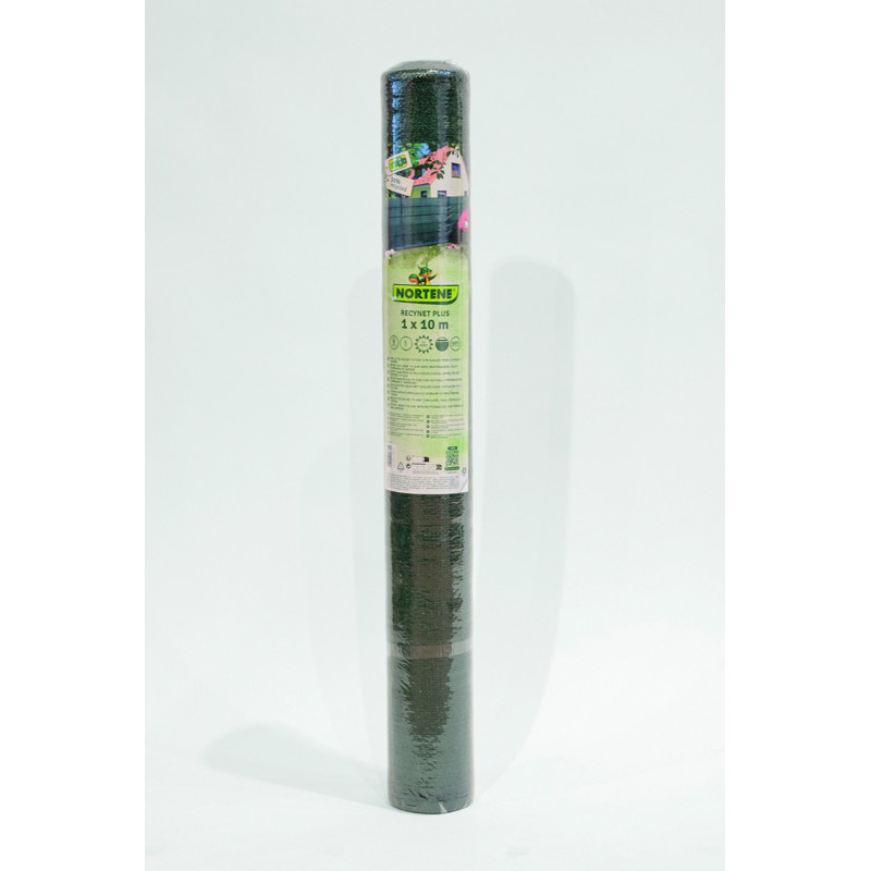 Natte brise-vue tissée RECYNET PLUS 1 x 10 m Vert Nortene